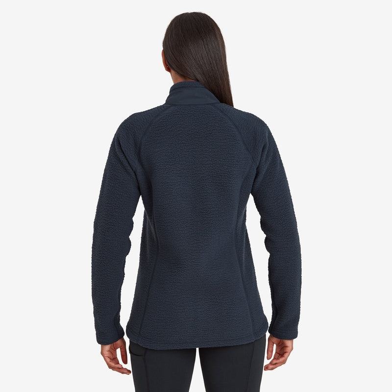 Dark Blue Montane Chonos Women's Fleece Jackets | SWC8299EU