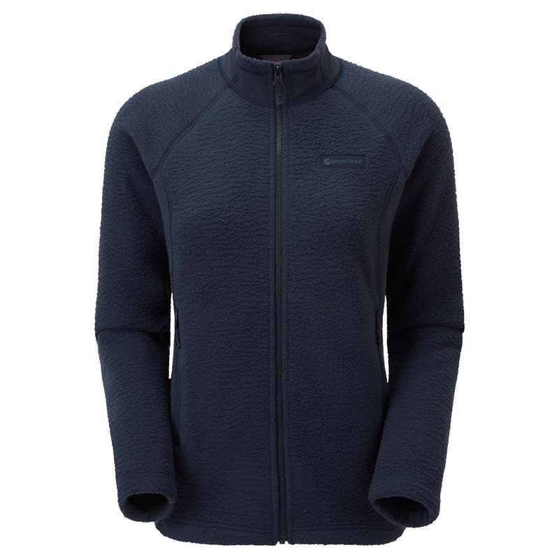 Dark Blue Montane Chonos Women\'s Fleece Jackets | SWC8299EU