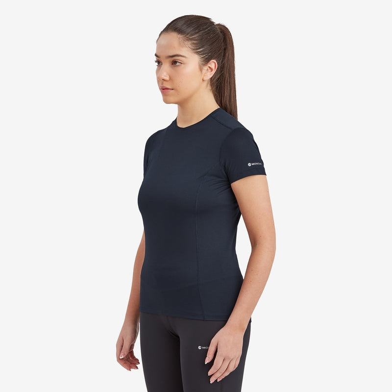 Dark Blue Montane Dart Lite Women's T Shirts | SRB9044WZ