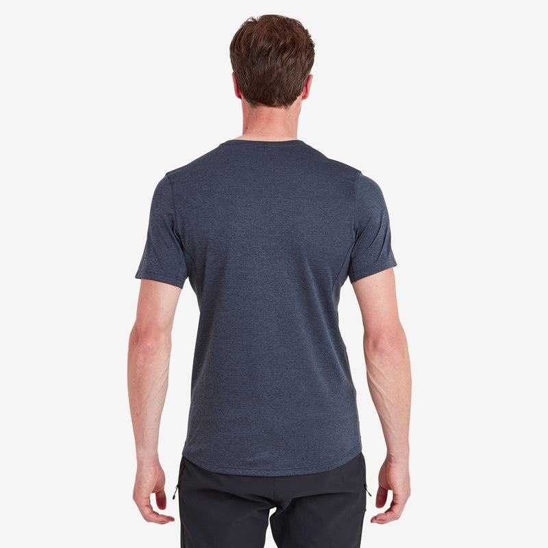 Dark Blue Montane Dart Men's T Shirts | ONI725DC