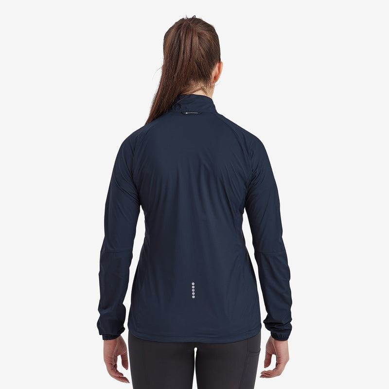 Dark Blue Montane Featherlite Windproof Women's Jackets | EQN673JH