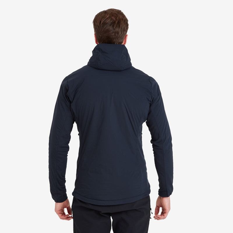 Dark Blue Montane Fireball Lite Hooded Men's Insulated Jackets | EFW455SF