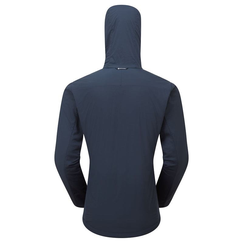 Dark Blue Montane Fireball Lite Hooded Men's Insulated Jackets | EFW455SF