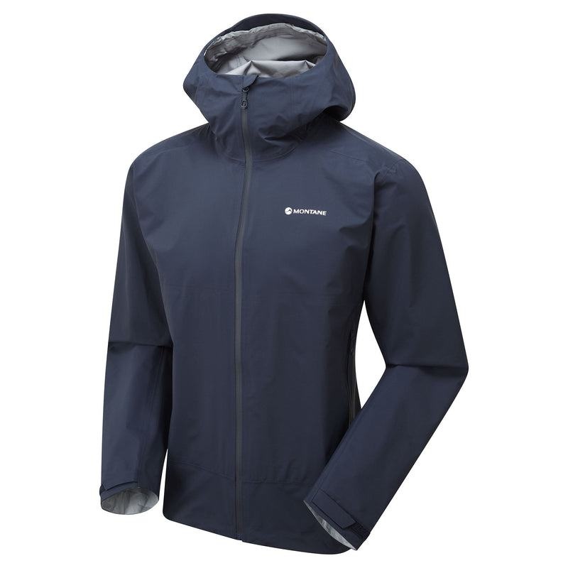 Dark Blue Montane Phase Lite Men's Waterproof Jackets | CYU6831FQ