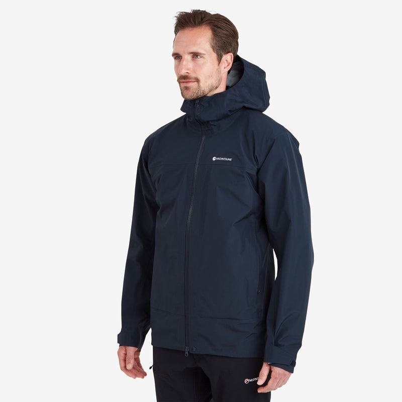 Dark Blue Montane Phase Men's Waterproof Jackets | OCD6733ZS