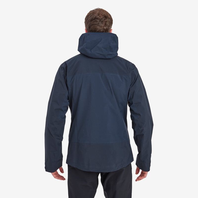 Dark Blue Montane Phase XPD Men's Waterproof Jackets | XEN4140FK