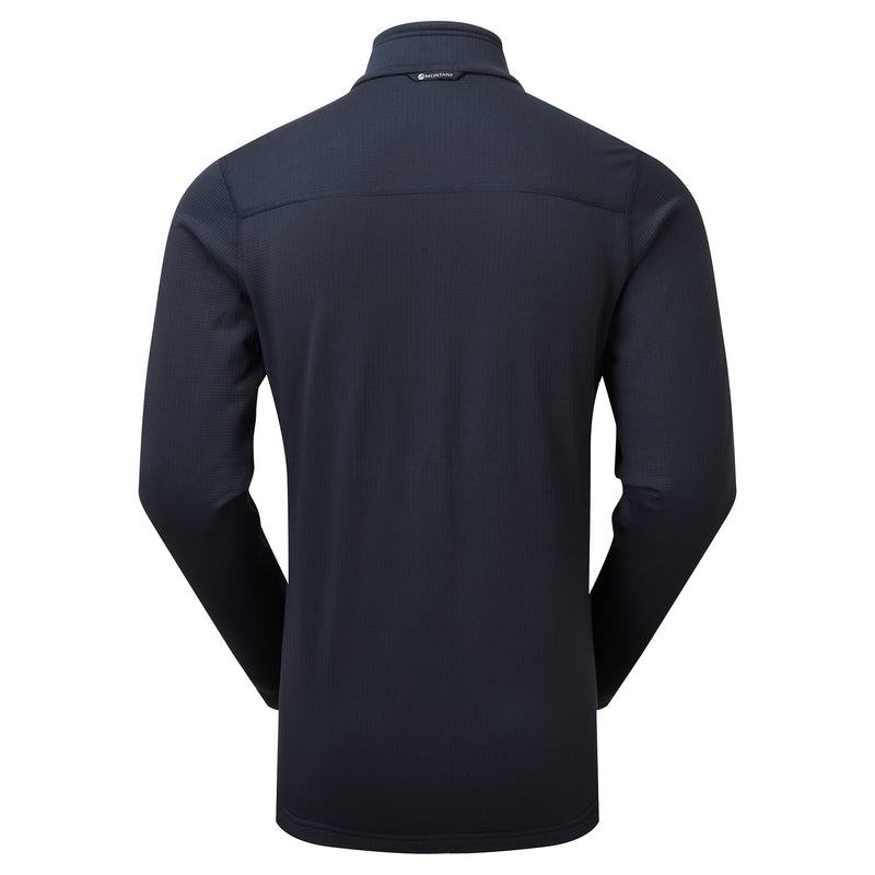 Dark Blue Montane Protium Pull On Men's Fleece | CEA1418MW