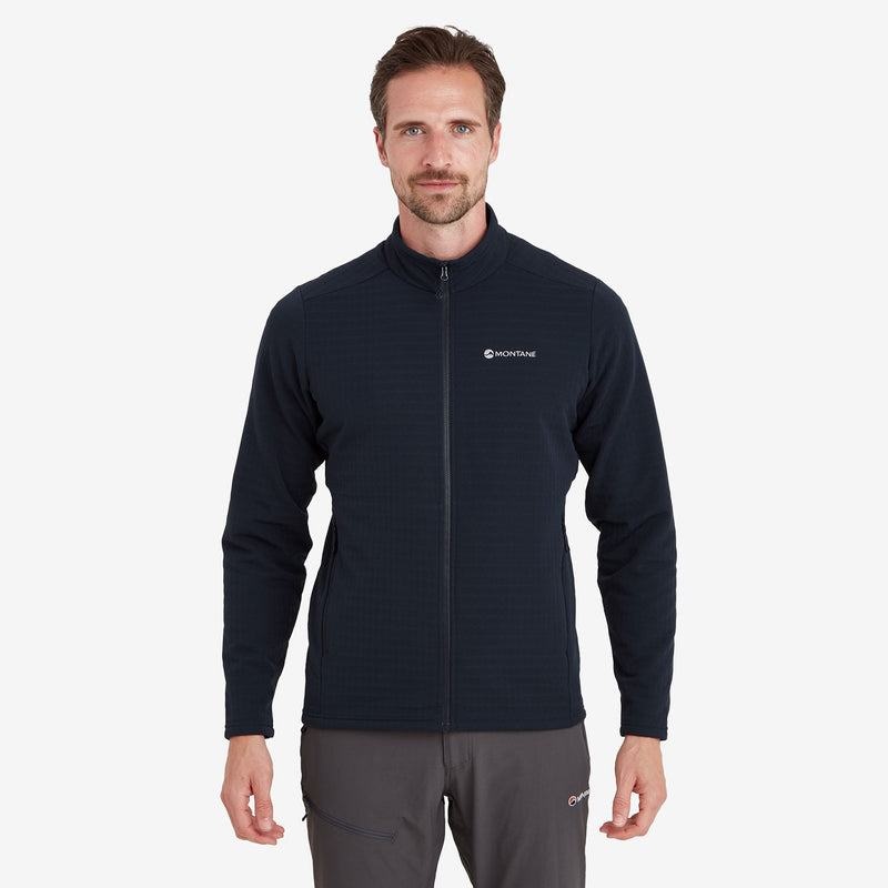 Dark Blue Montane Protium XT Men's Fleece Jackets | FMR436YG