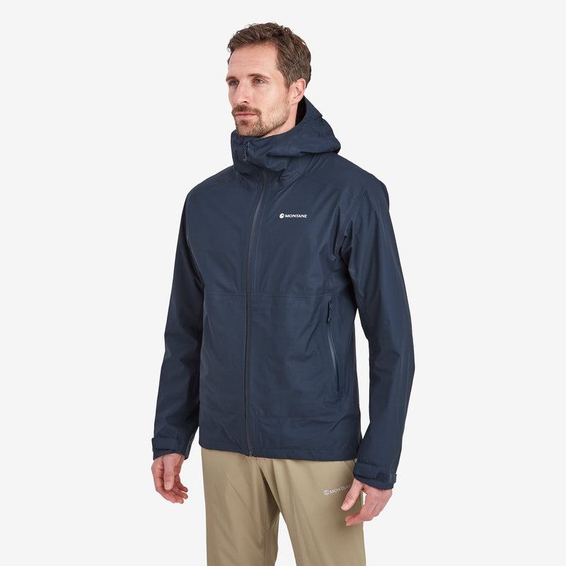 Dark Blue Montane Spirit Lite Men's Waterproof Jackets | JNN5910KX