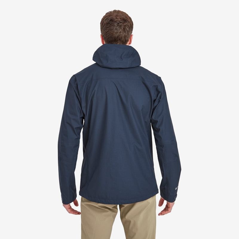 Dark Blue Montane Spirit Lite Men's Waterproof Jackets | JNN5910KX