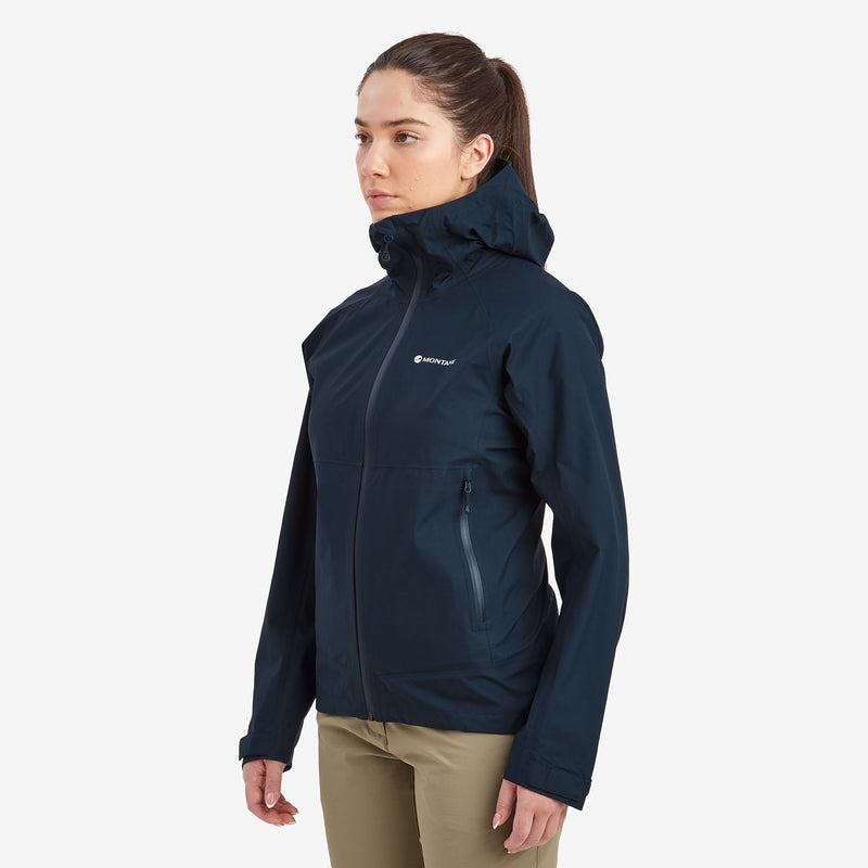 Dark Blue Montane Spirit Lite Women's Waterproof Jackets | VDM2948GZ