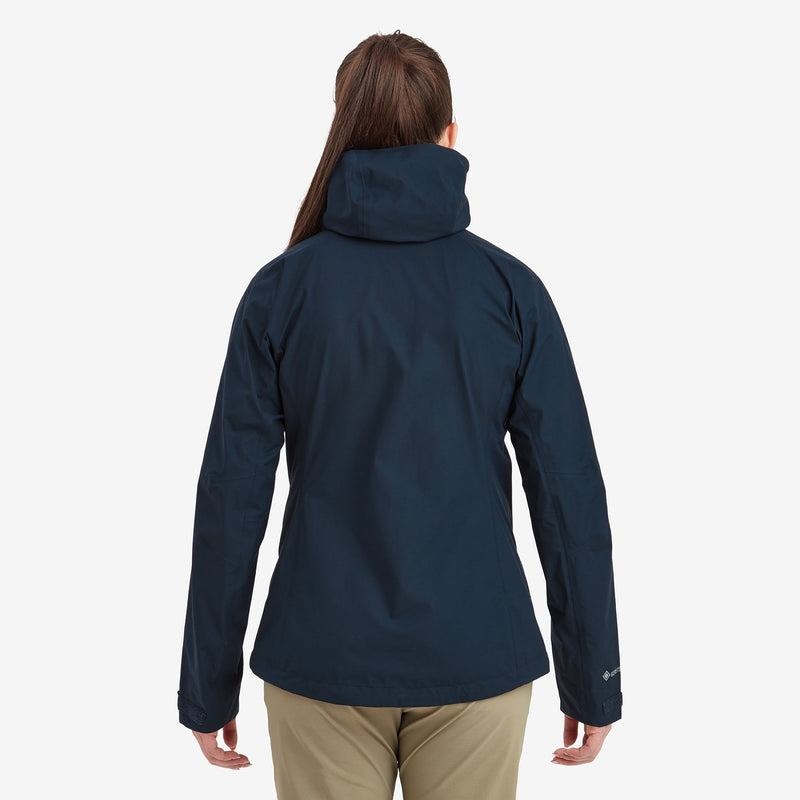 Dark Blue Montane Spirit Lite Women's Waterproof Jackets | VDM2948GZ