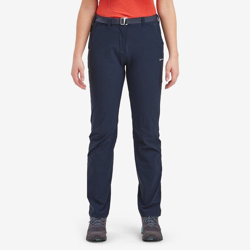 Dark Blue Montane Terra Stretch Lite Women's Trousers | CAE2831FR