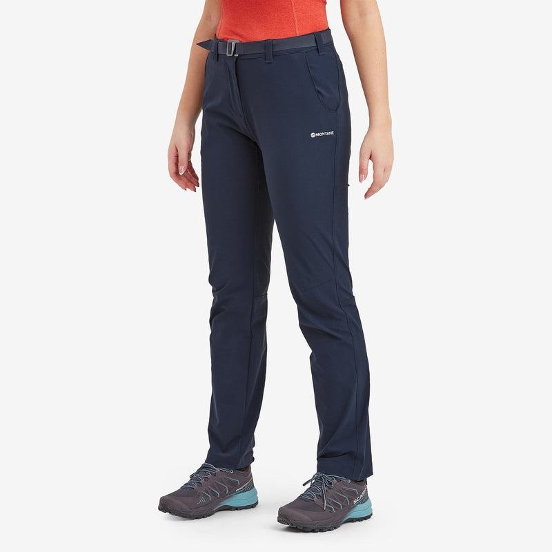 Dark Blue Montane Terra Stretch Lite Women's Trousers | CAE2831FR