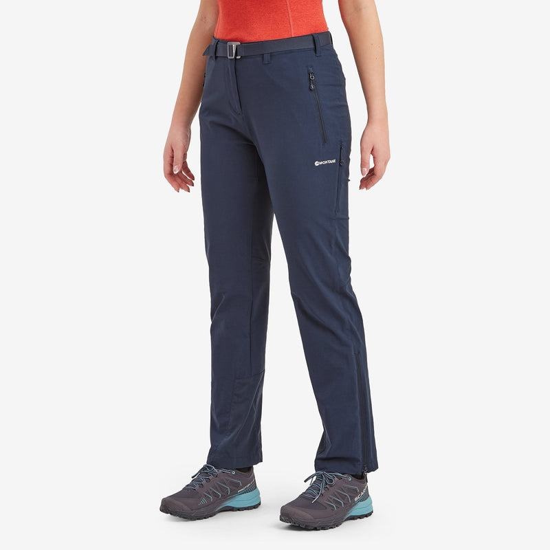 Dark Blue Montane Terra Stretch Women's Trousers | GJK5169MA