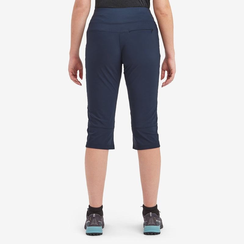 Dark Blue Montane Tucana Lite Stretch Capri 3/4 Women's Leggings | KOB135LN