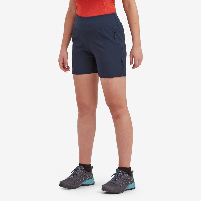 Dark Blue Montane Tucana Lite Women's Shorts | MYP8738GU