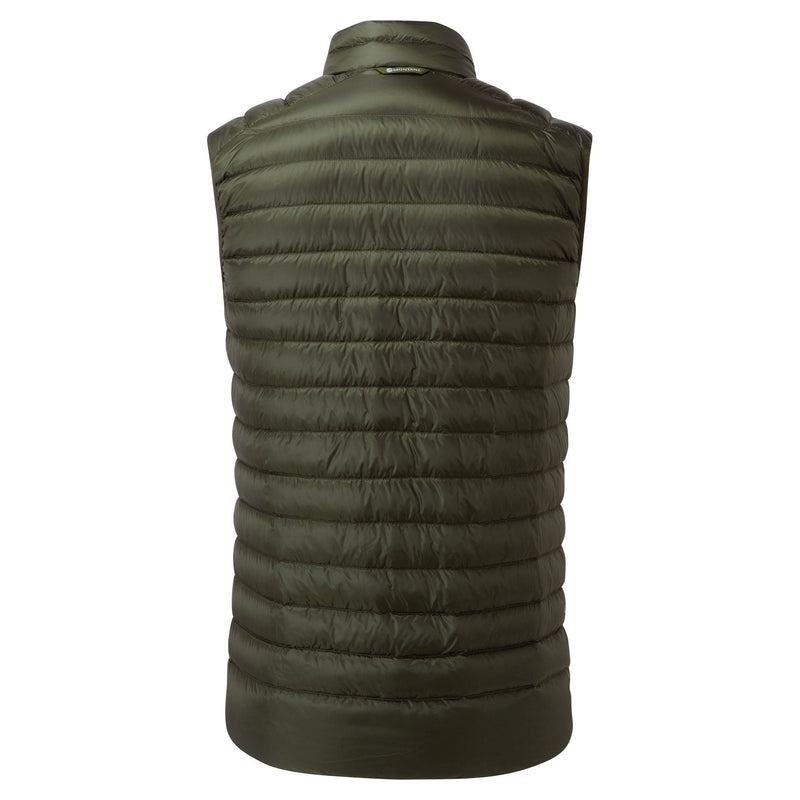 Dark Green Montane Anti-Freeze Down Men's Vest | ABG3042FN