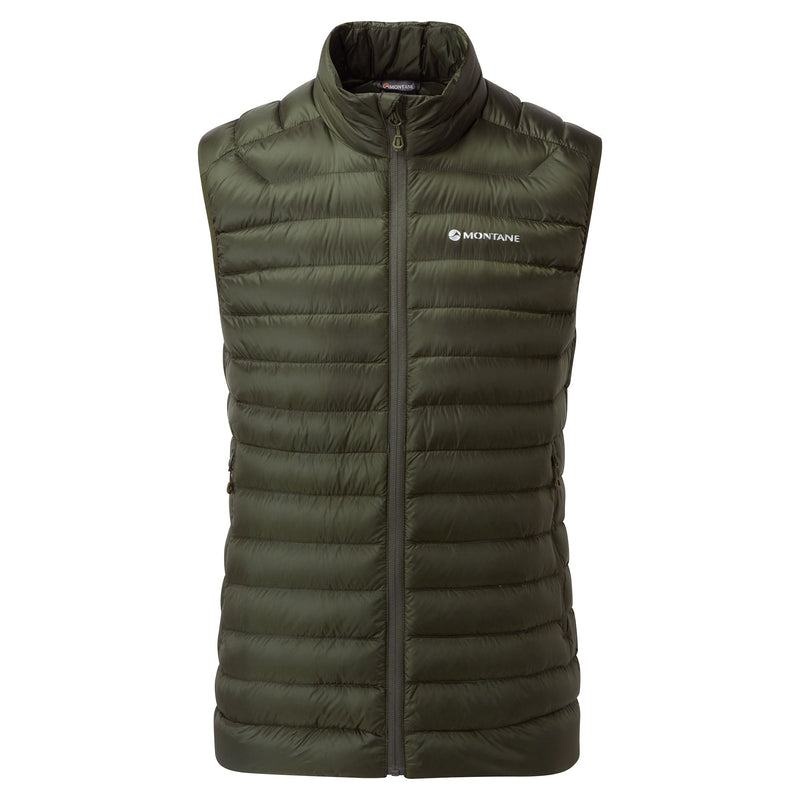 Dark Green Montane Anti-Freeze Down Men\'s Vest | ABG3042FN