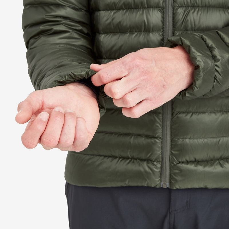 Dark Green Montane Anti-Freeze Men's Down Jackets | CMQ9737HX