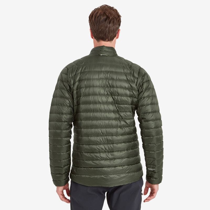 Dark Green Montane Anti-Freeze Men's Down Jackets | CMQ9737HX