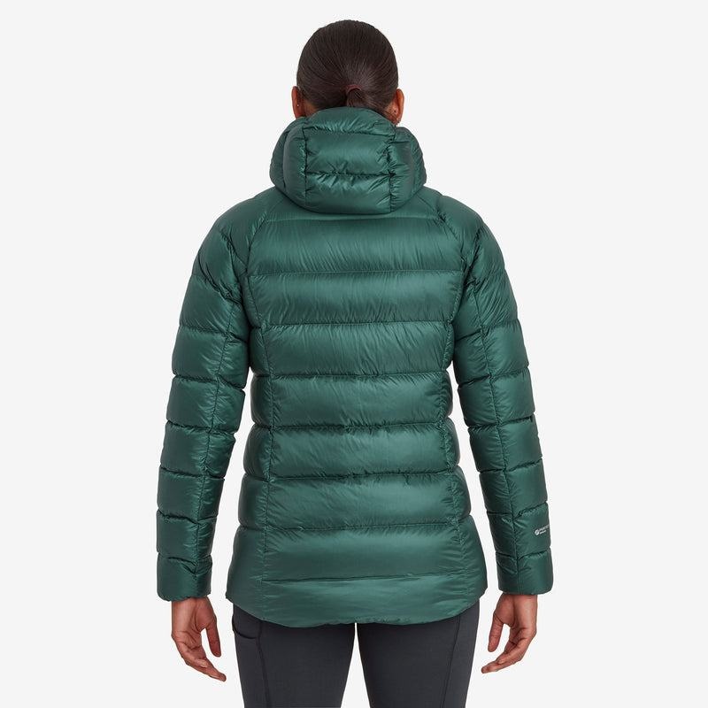 Dark Green Montane Anti-Freeze XT Hooded Women's Down Jackets | HAN4488PU