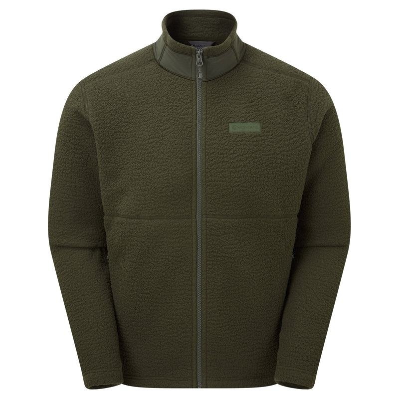 Dark Green Montane Chonos Men\'s Fleece Jackets | COY9842RT