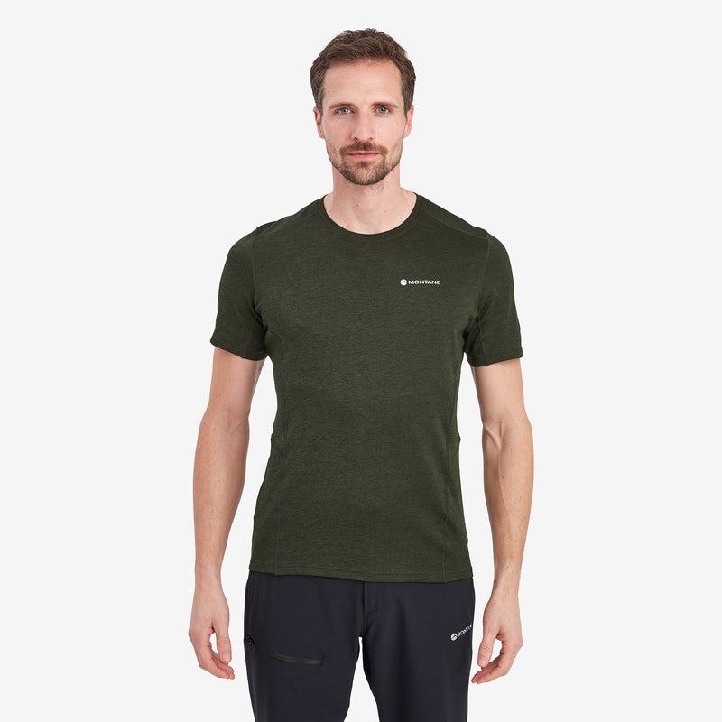 Dark Green Montane Dart Men's T Shirts | ZBG1623LZ