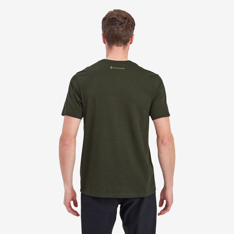 Dark Green Montane Forest Men's T Shirts | RGX860XB