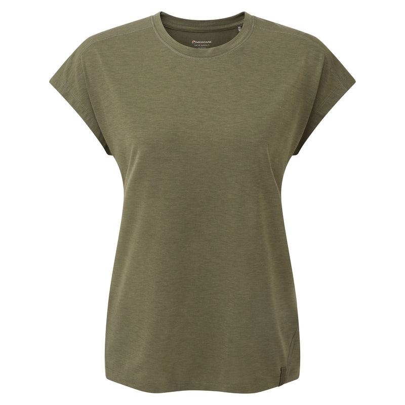 Dark Green Montane Mira Women\'s T Shirts | GPO4289YM