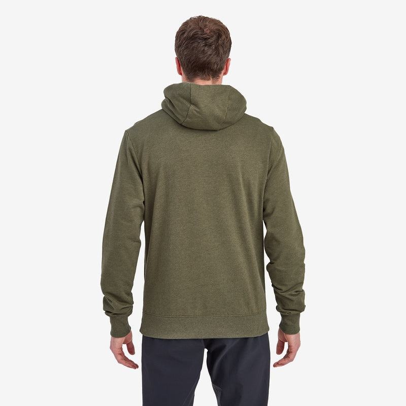 Dark Green Montane Mono Logo Men's Hoodie | JEO7066BT