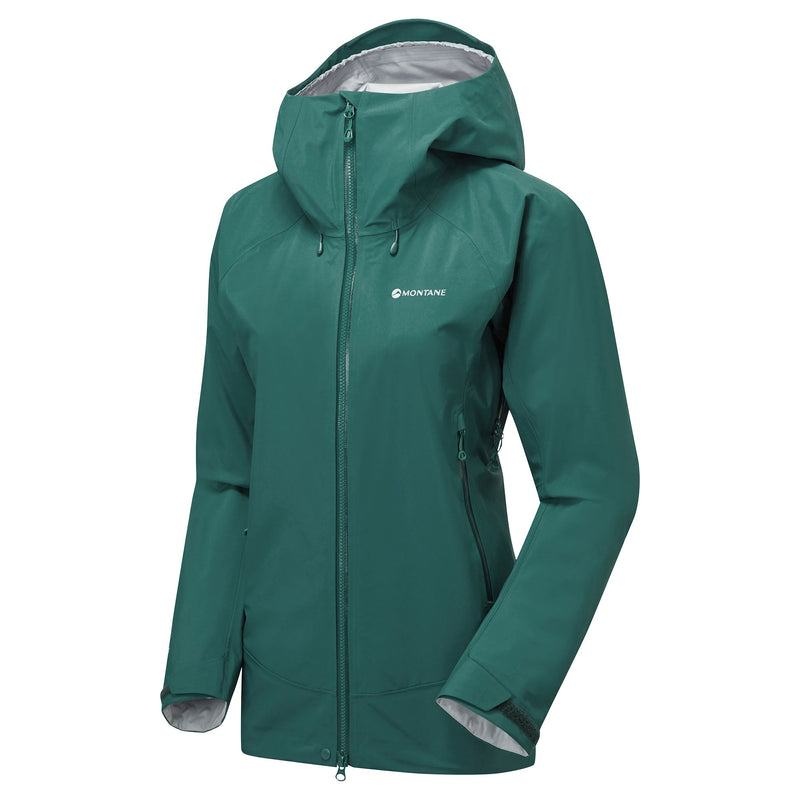 Dark Green Montane Phase XT Women's Waterproof Jackets | ONP9641MH