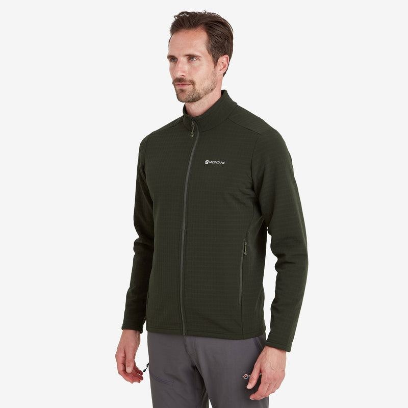 Dark Green Montane Protium XT Men's Fleece Jackets | WKM8688VE