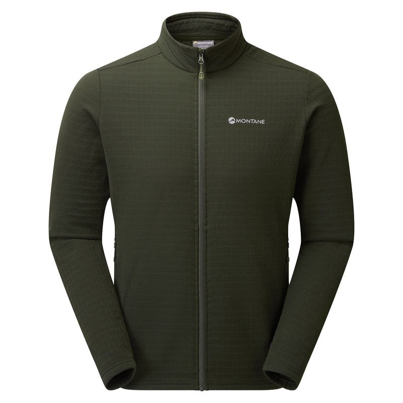 Dark Green Montane Protium XT Men\'s Fleece Jackets | WKM8688VE