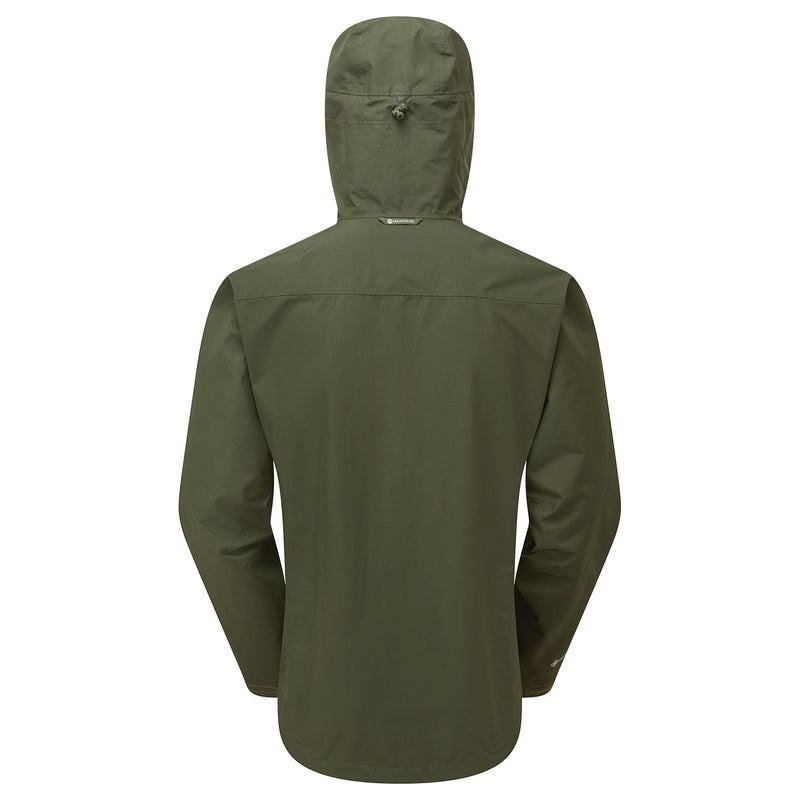 Dark Green Montane Spirit Men's Waterproof Jackets | LBP619LX