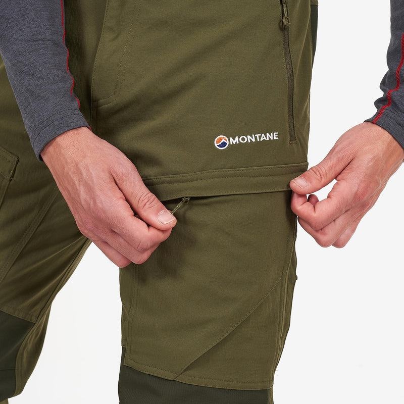 Dark Green Montane Super Terra Men's Pants | MMV1520IG