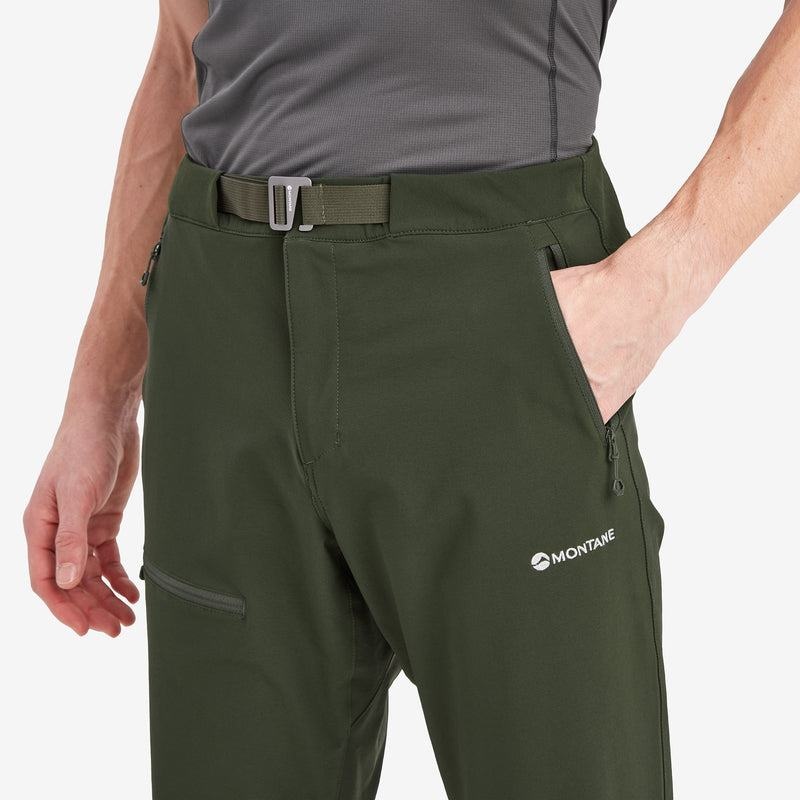 Dark Green Montane Tenacity Men's Pants | HTU7419JB