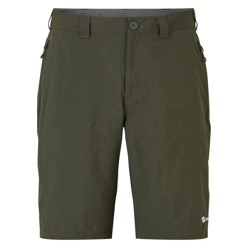 Dark Green Montane Terra Men\'s Shorts | DZE8918QL