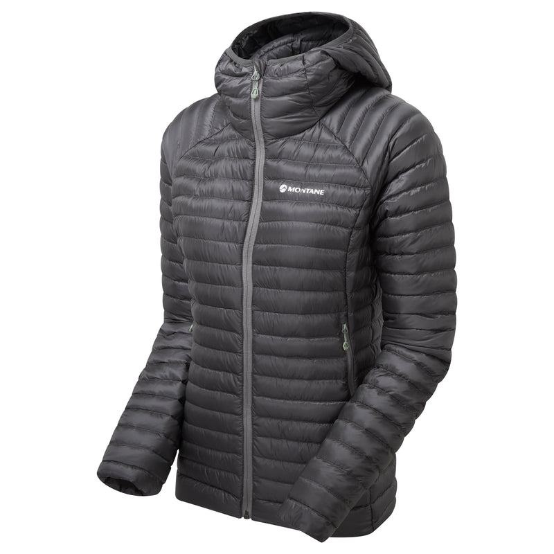 Dark Grey Montane Anti-Freeze Lite Hooded Women's Down Jackets | KFE3955KW