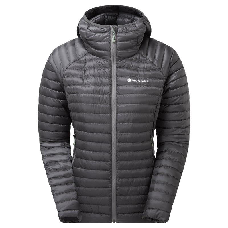 Dark Grey Montane Anti-Freeze Lite Hooded Women\'s Down Jackets | KFE3955KW