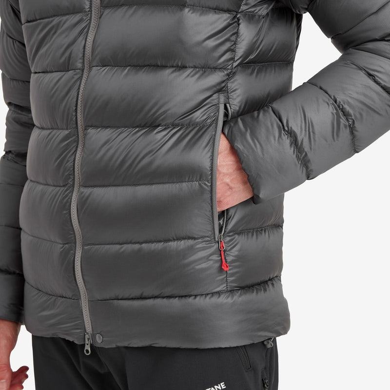 Dark Grey Montane Anti-Freeze XT Hooded Men's Down Jackets | XCY2845YZ