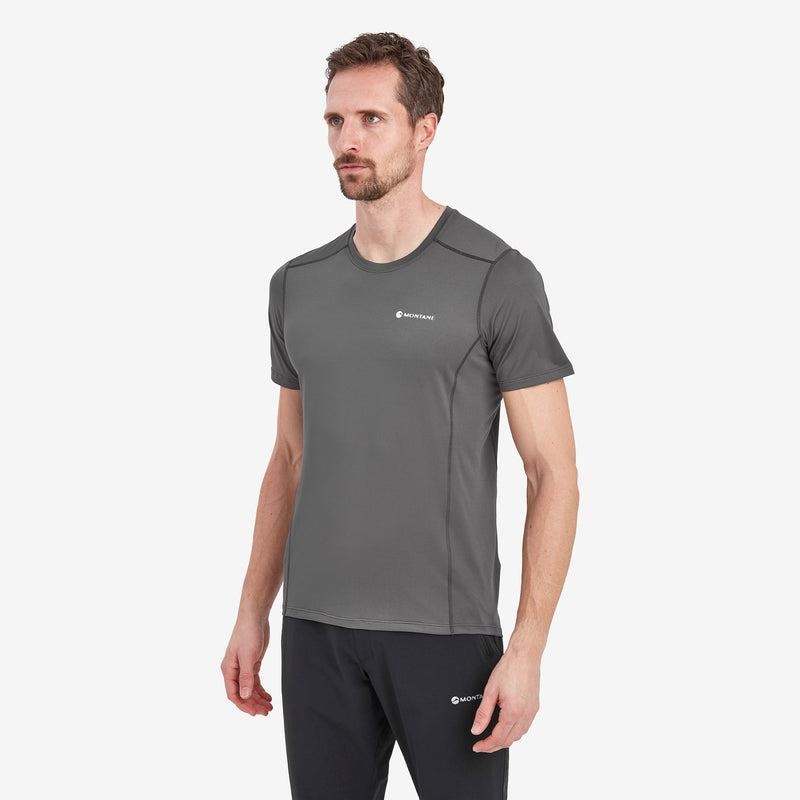 Dark Grey Montane Dart Lite Men's T Shirts | PXU8073MH