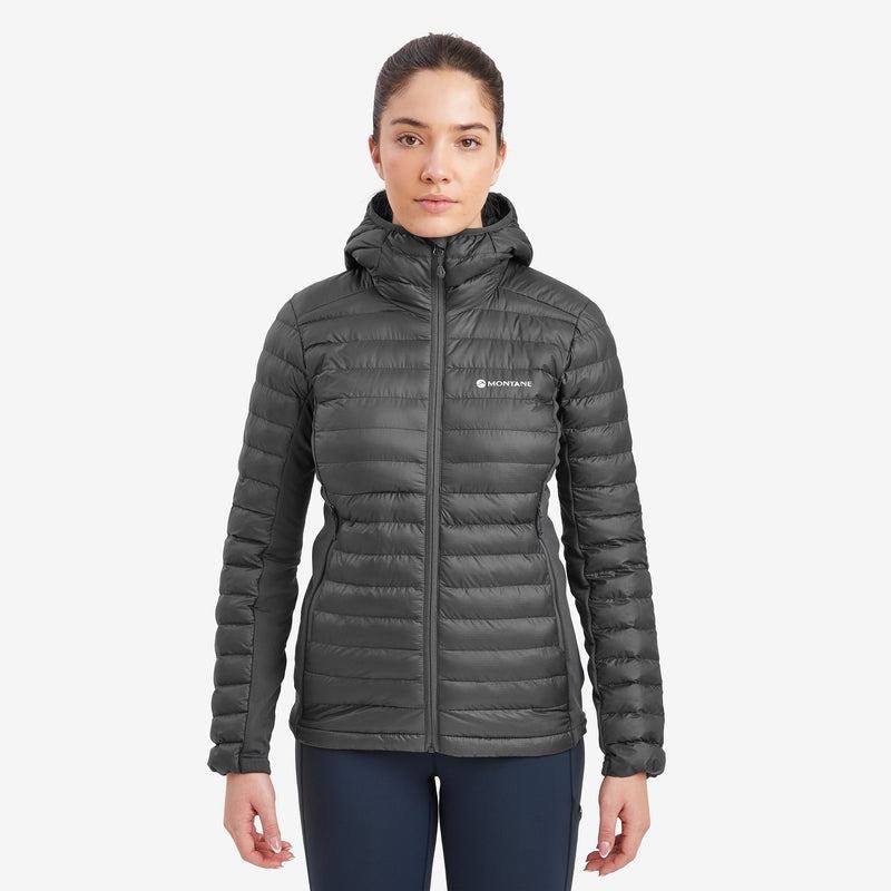 Dark Grey Montane Icarus Lite Hooded Women's Jackets | SXT8996JP