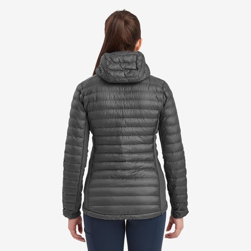 Dark Grey Montane Icarus Lite Hooded Women's Jackets | SXT8996JP