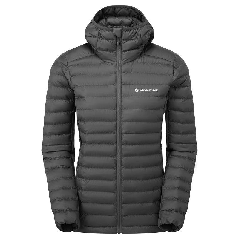 Dark Grey Montane Icarus Lite Hooded Women\'s Jackets | SXT8996JP