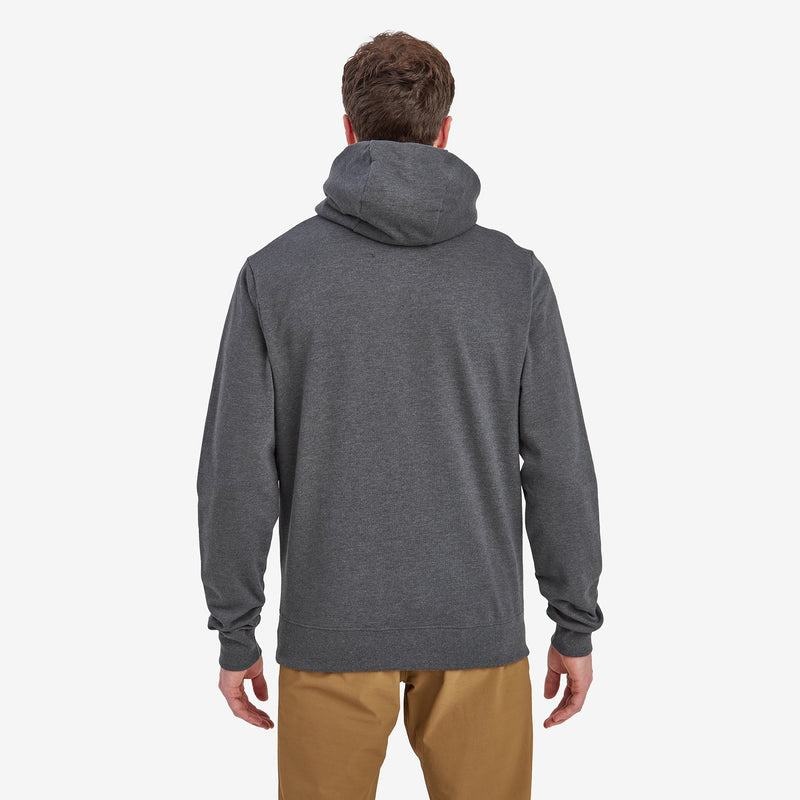 Dark Grey Montane Mono Logo Men's Hoodie | HXO460YZ