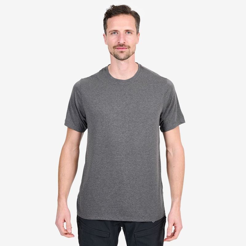 Dark Grey Montane Phase Men's T Shirts | WUD7468QB