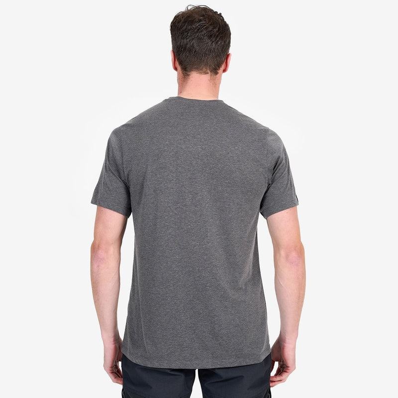 Dark Grey Montane Phase Men's T Shirts | WUD7468QB