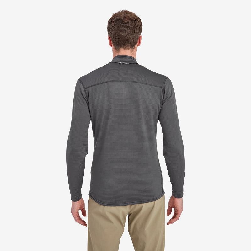 Dark Grey Montane Protium Lite Pull On Men's Fleece | QGN5631OY