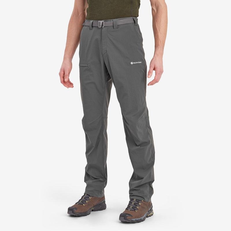 Dark Grey Montane Terra Lite Men's Pants | SCF8124LD